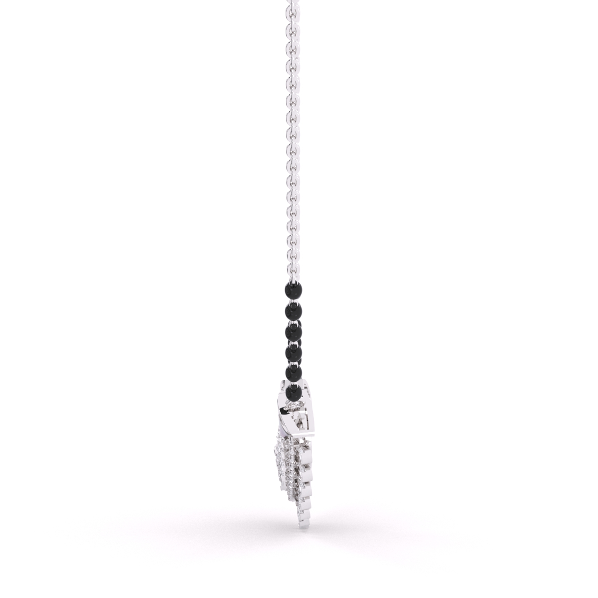 14K Gold Diamond Tanmaniya Mangalsutra