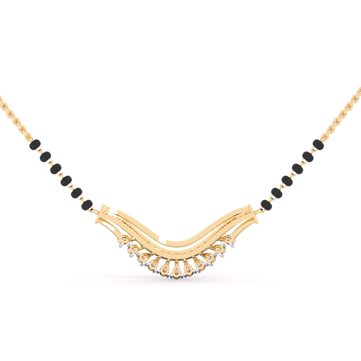 Brilliant 14K Rose Gold And Lab Grown Diamond Tanmaniya