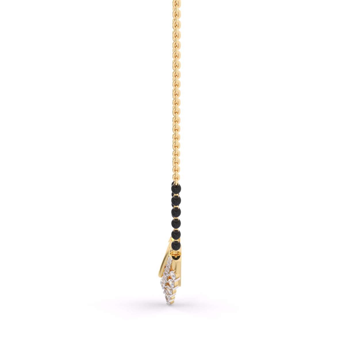Brilliant 14K Rose Gold And Lab Grown Diamond Tanmaniya