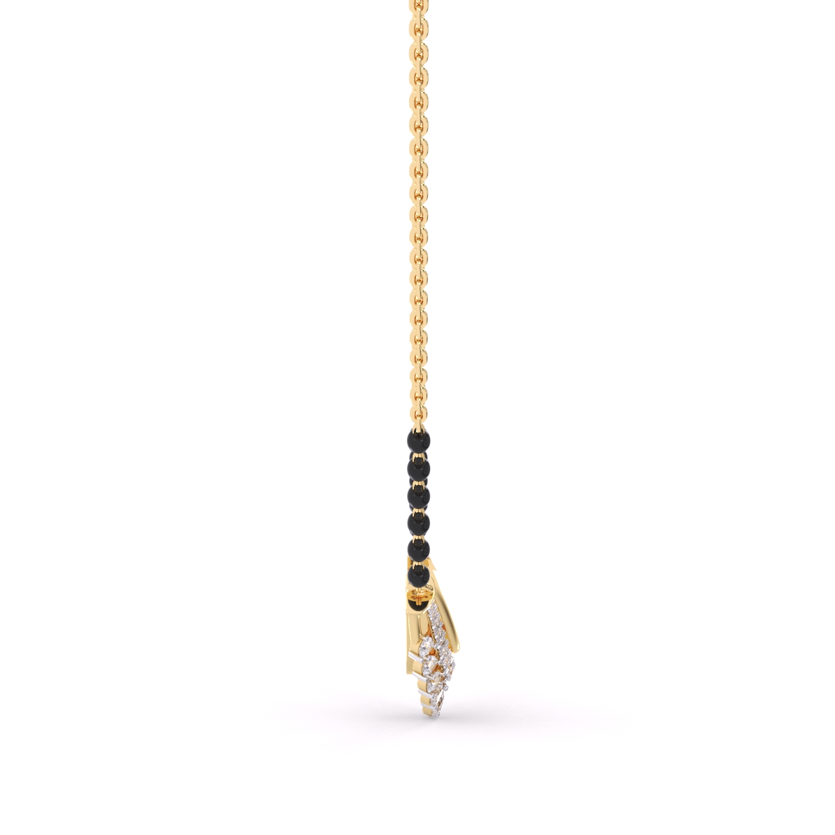 Brilliant 14K Rose Gold And Lab Grown Diamond Tanmaniya