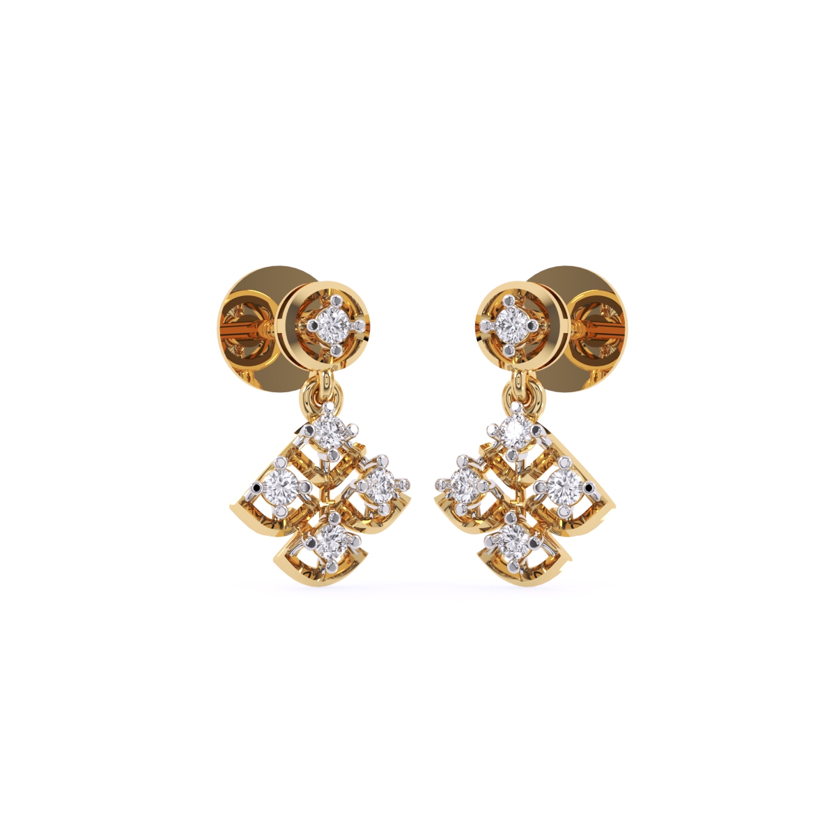 Love Wins Diamond Drops Earrings