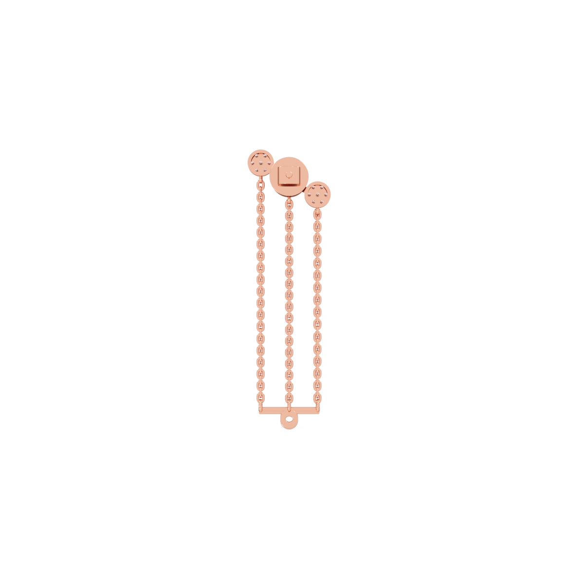 Dainty Danglers Round Cocktail Earrings