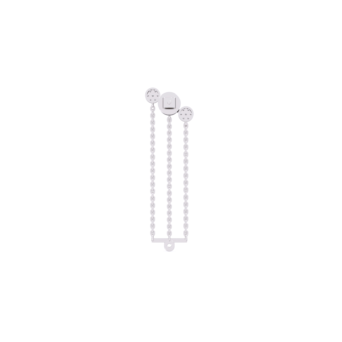 Dainty Danglers Round Cocktail Earrings