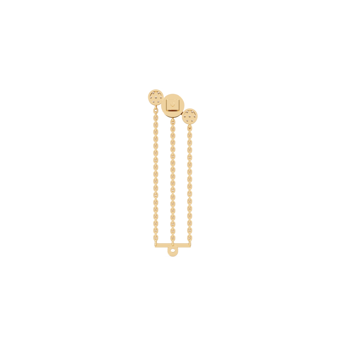 Dainty Danglers Round Cocktail Earrings