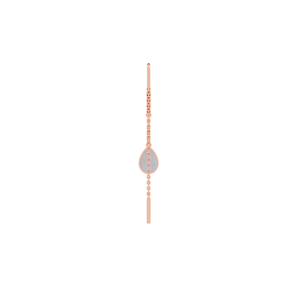 Shimmering Lab Grown Diamond Hoop Earrings
