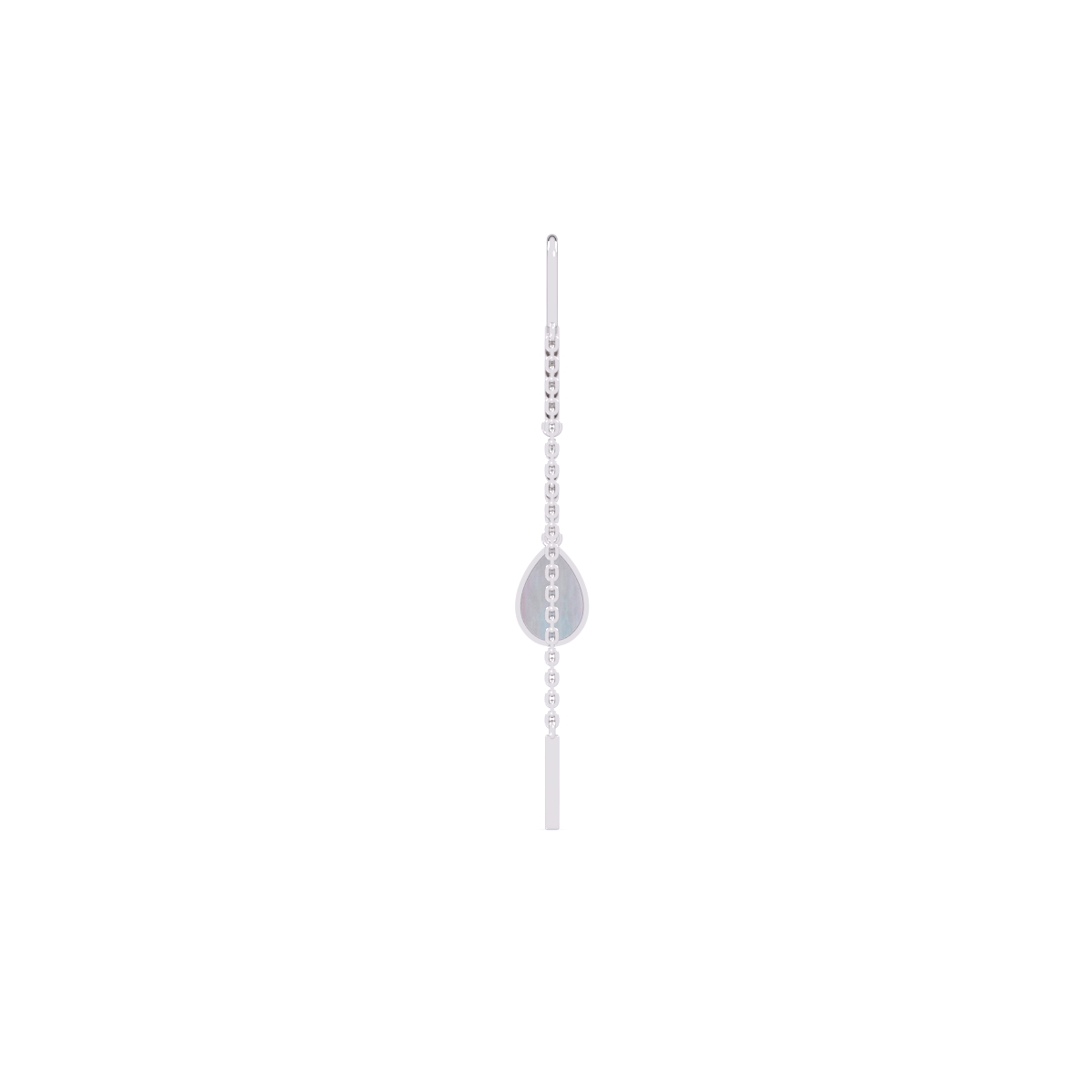 Shimmering Lab Grown Diamond Hoop Earrings