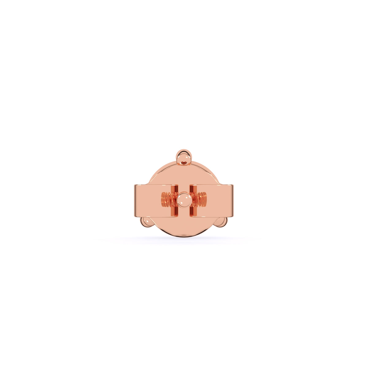 Three Prong Set Sparkle Diamond Tiny Studs