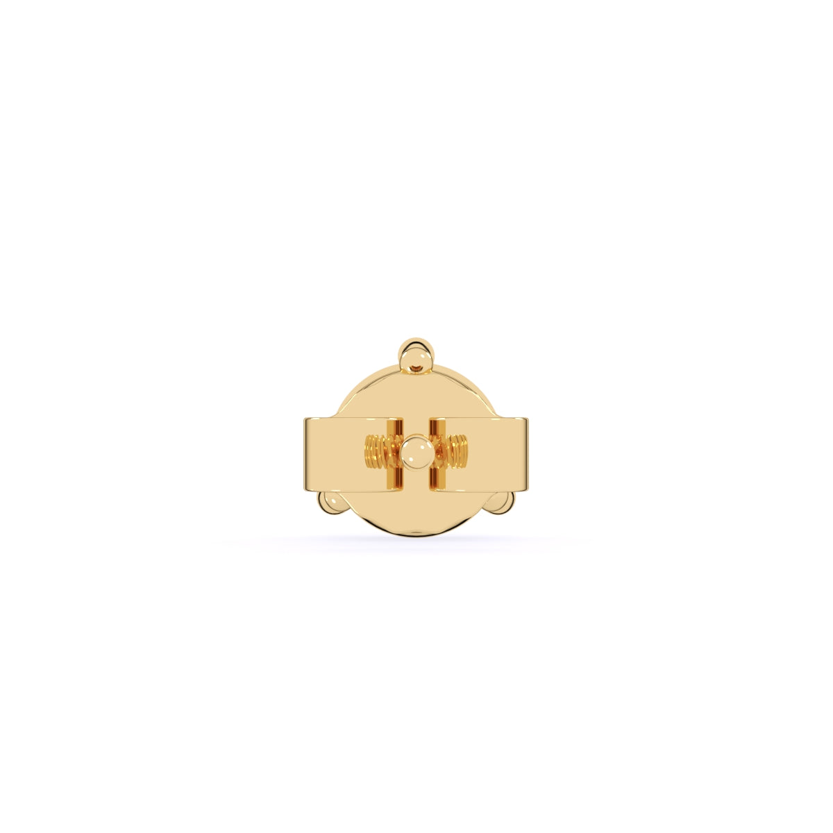 Three Prong Set Sparkle Diamond Tiny Studs