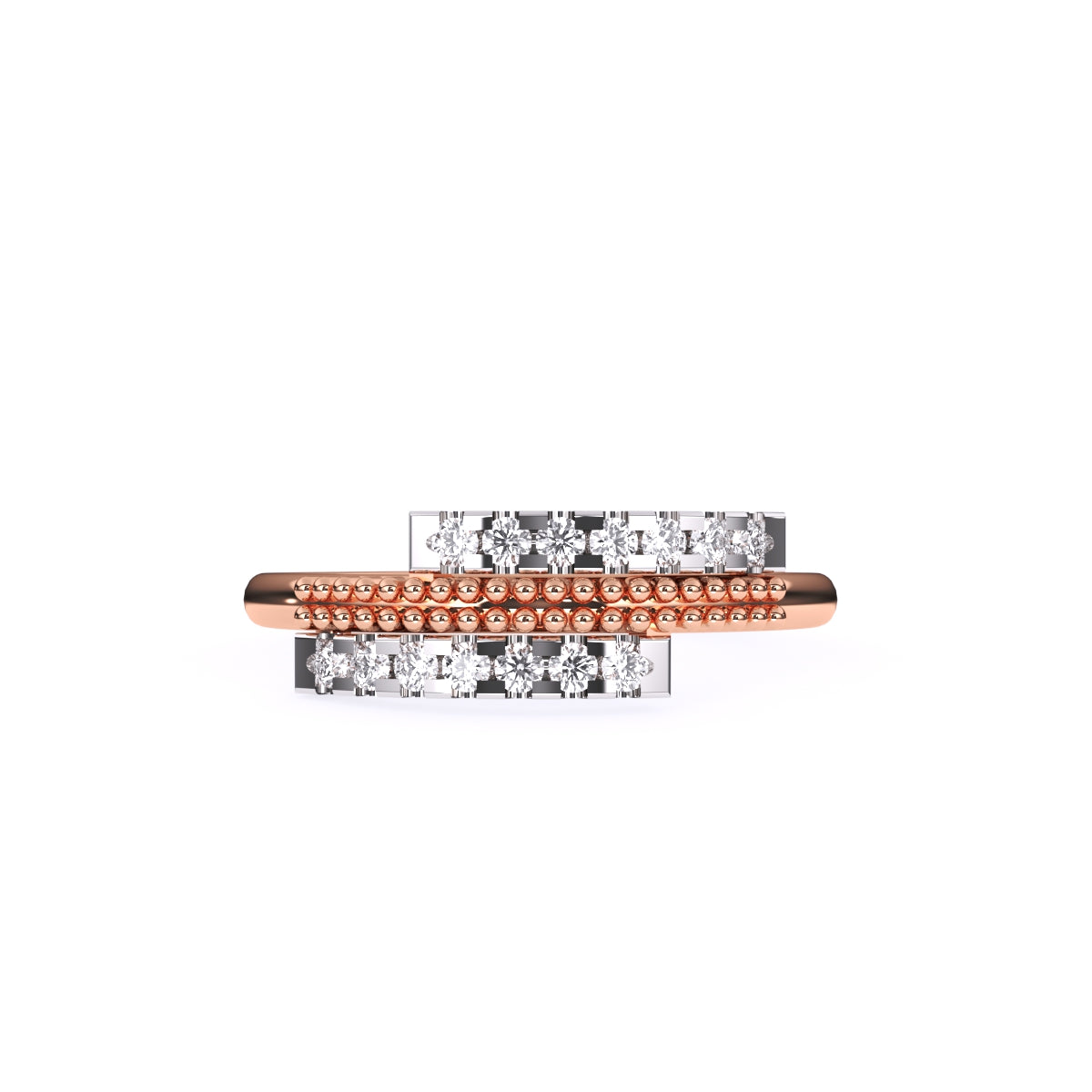 Fancy East West Style Diamond Ring