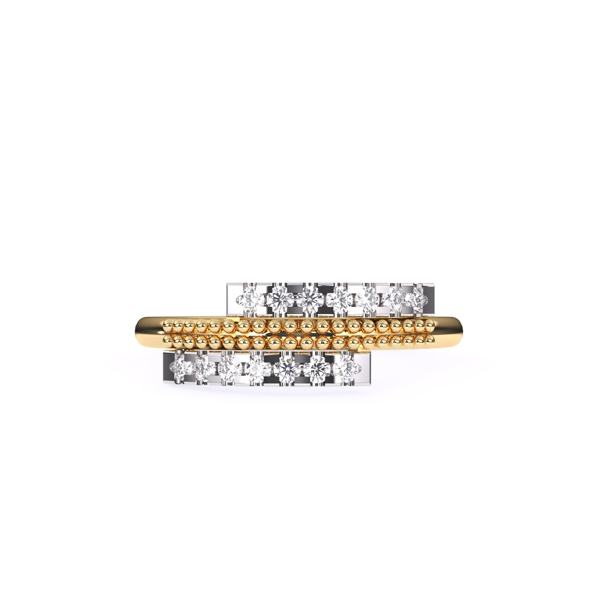 Fancy East West Style Diamond Ring