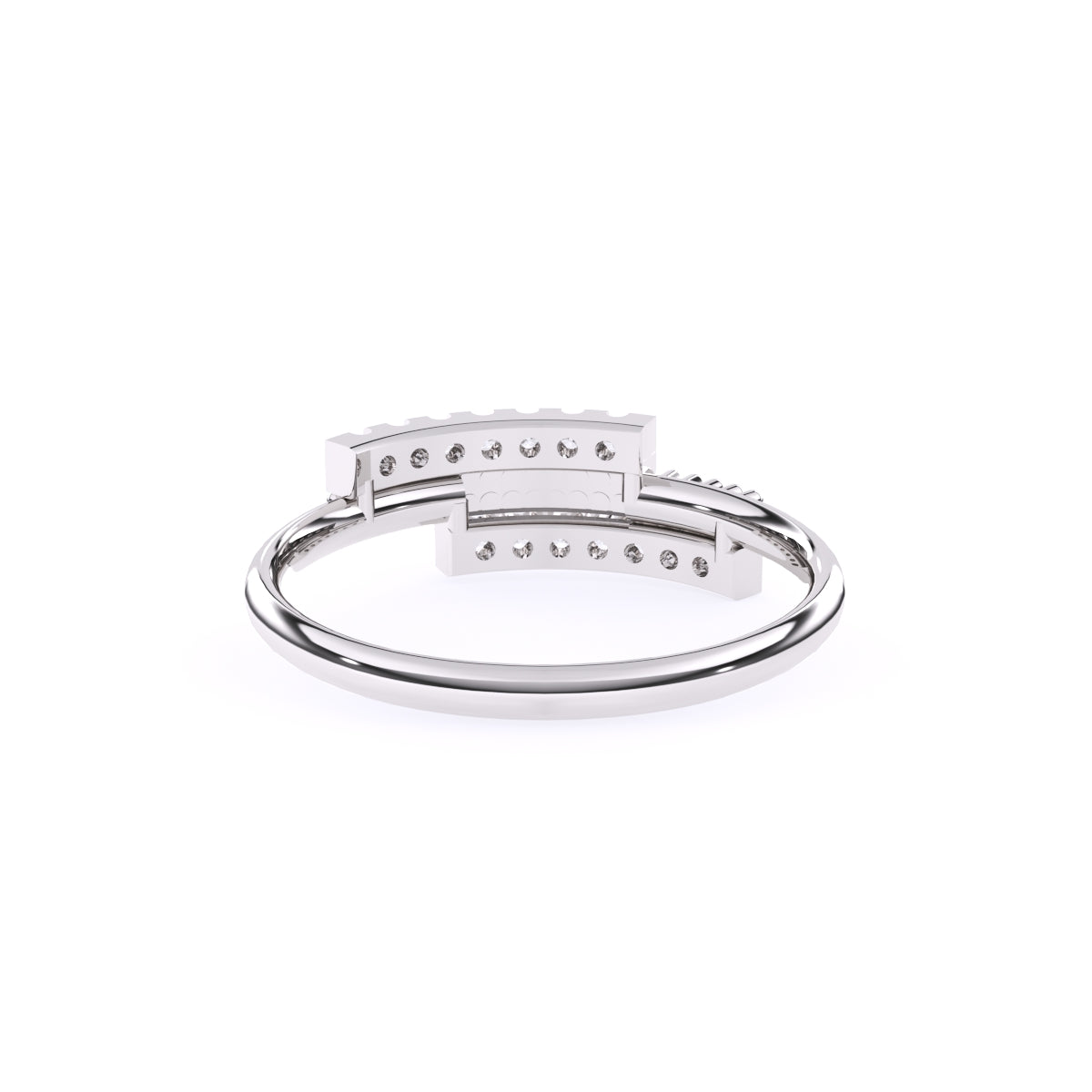Fancy East West Style Diamond Ring