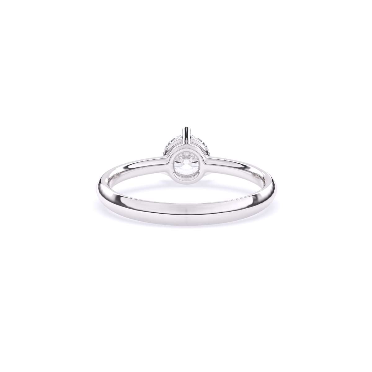 Round Solitaire Diamond Finger Ring