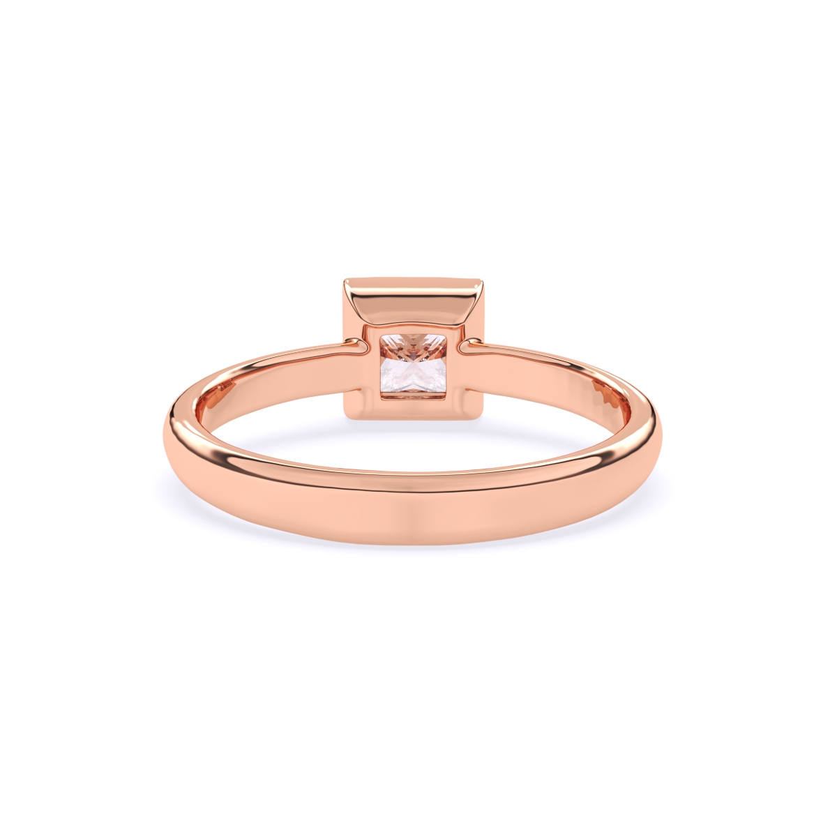 Princess Solitaire Diamond Engagement Ring
