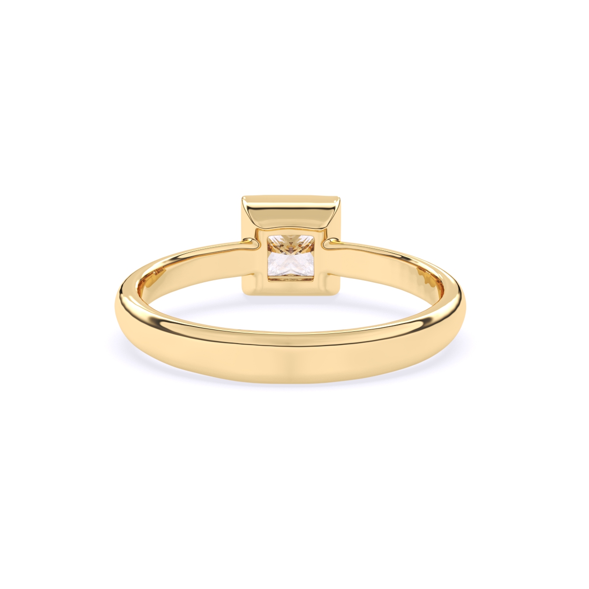 Princess Solitaire Diamond Engagement Ring