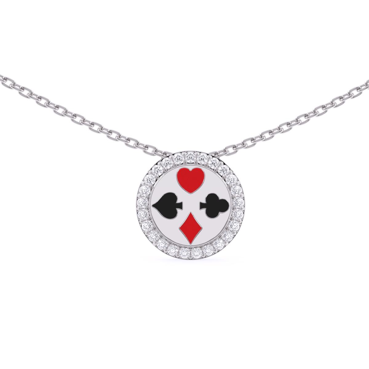 Round Diamond Daily Wear Necklace
