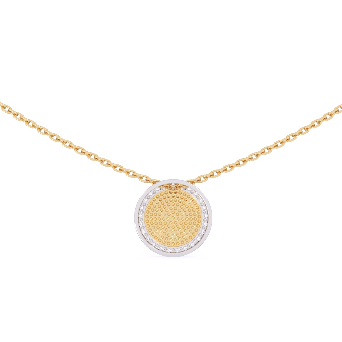 Round Diamond Daily Wear Necklace