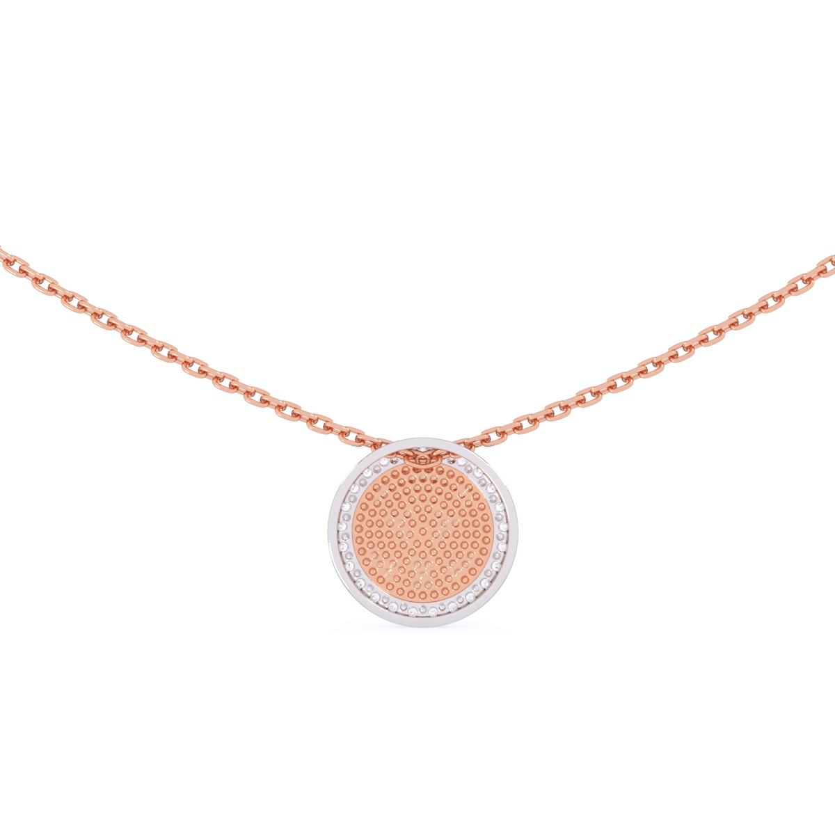 Round Diamond Daily Wear Necklace