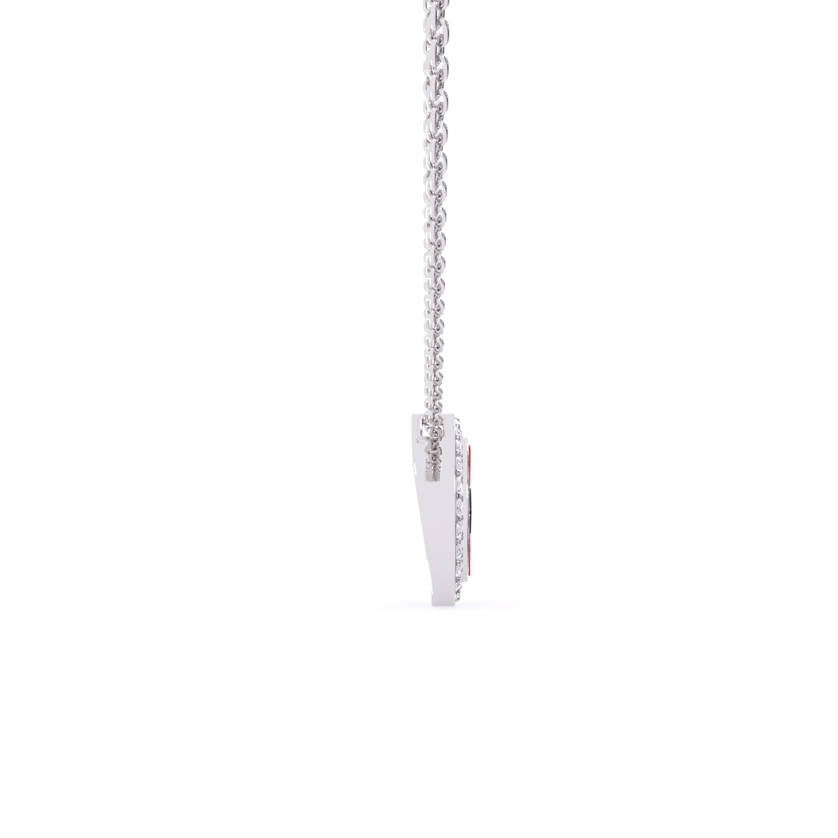 Round Diamond Daily Wear Necklace