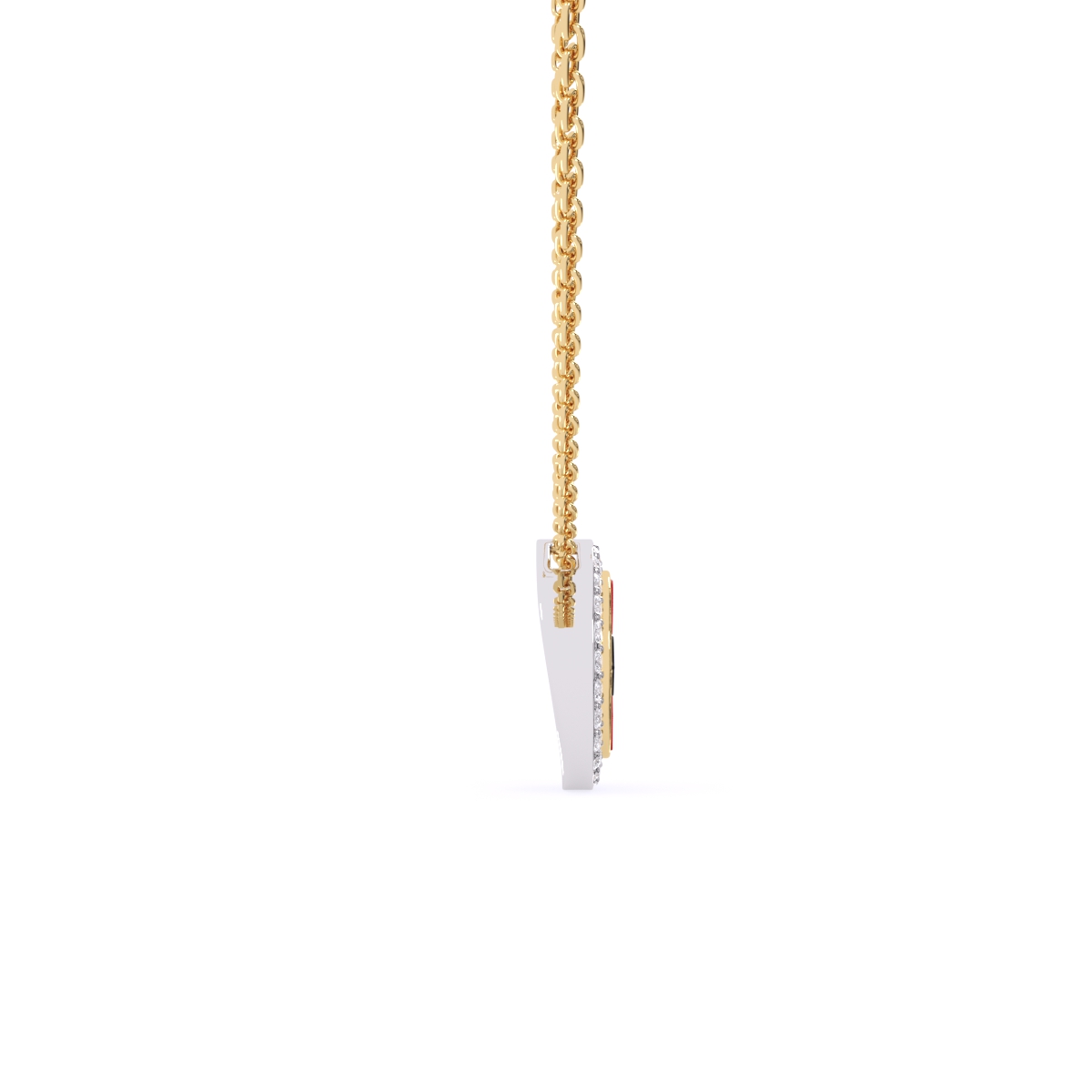 Round Diamond Daily Wear Necklace