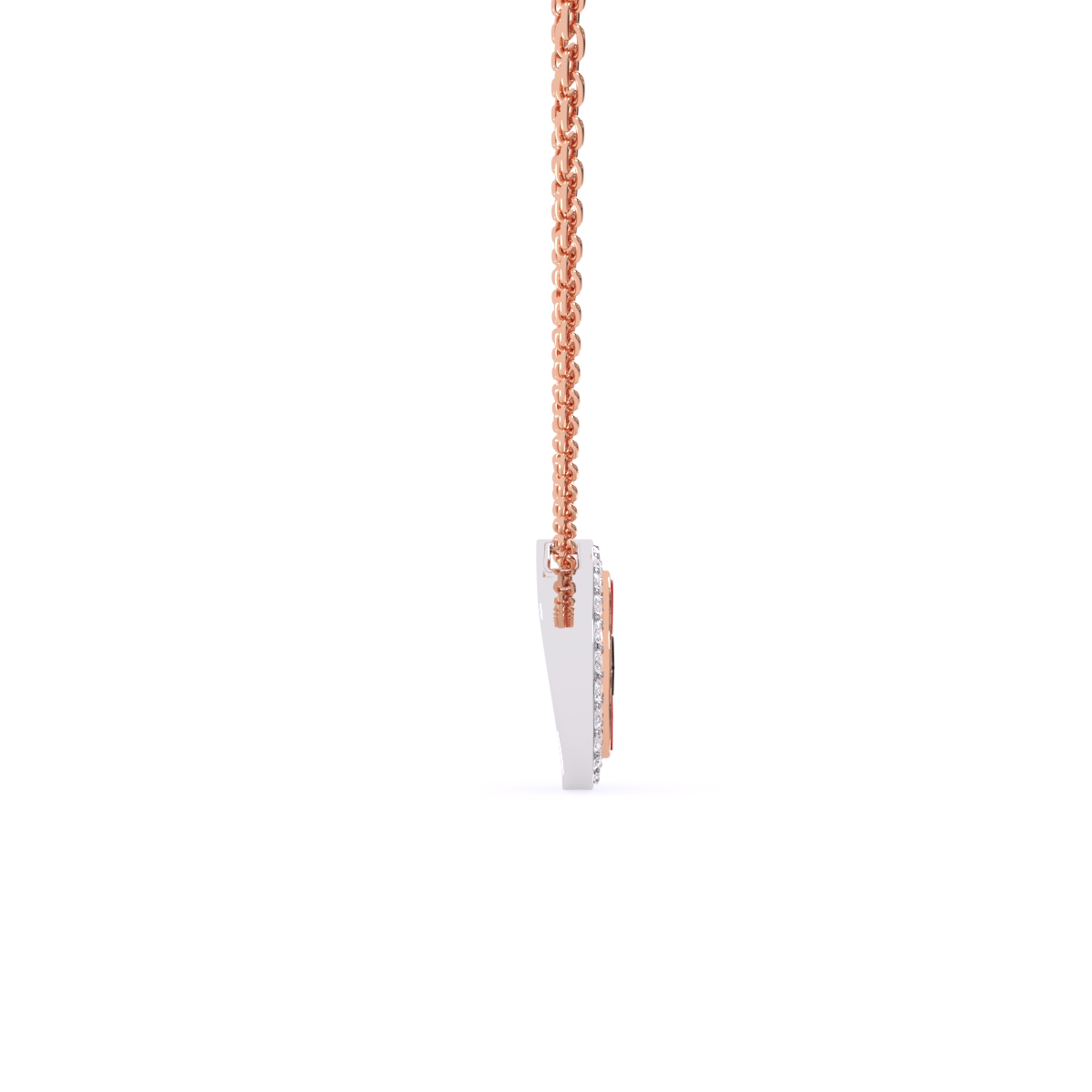 Round Diamond Daily Wear Necklace