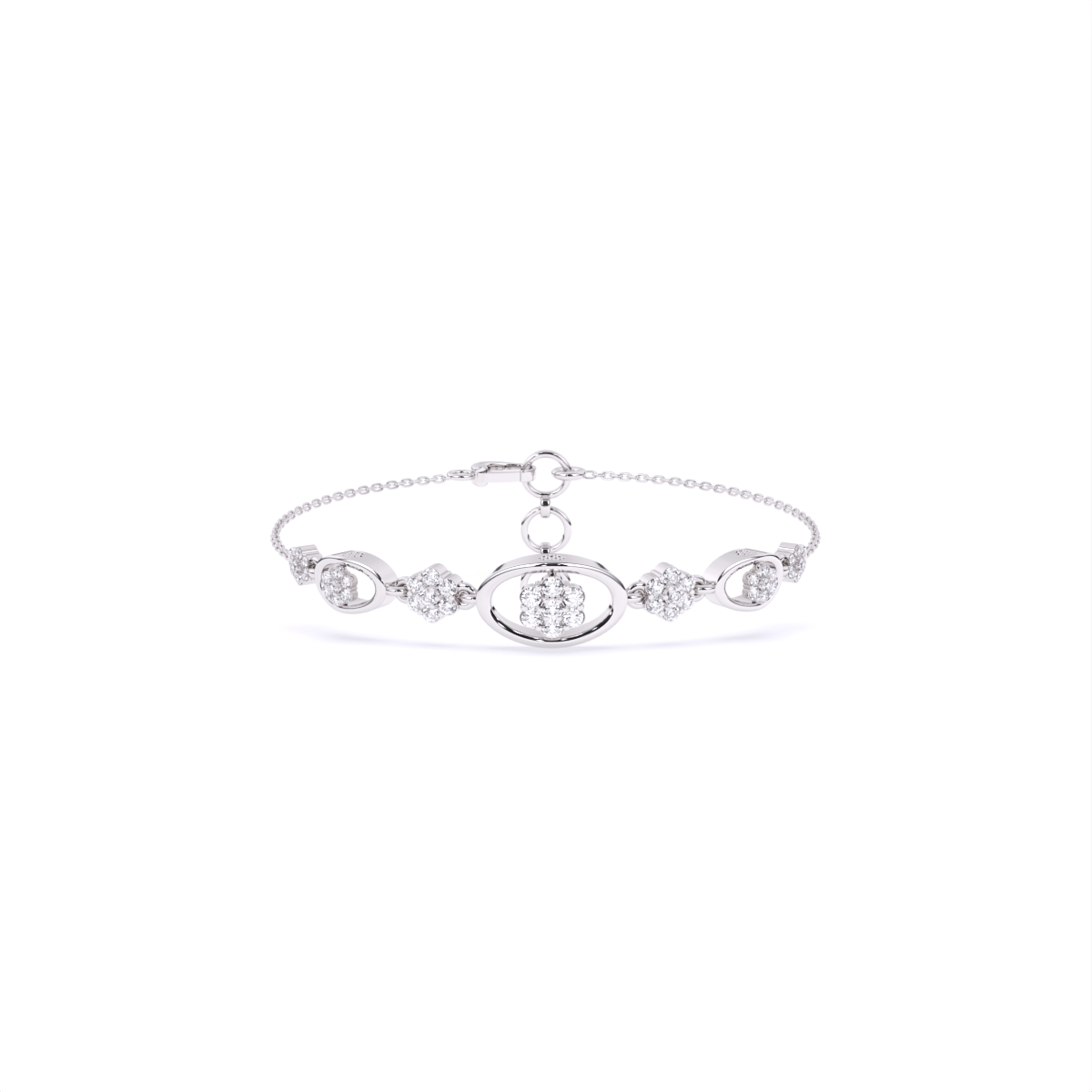 Elegant Lab Grown Diamond Bracelet