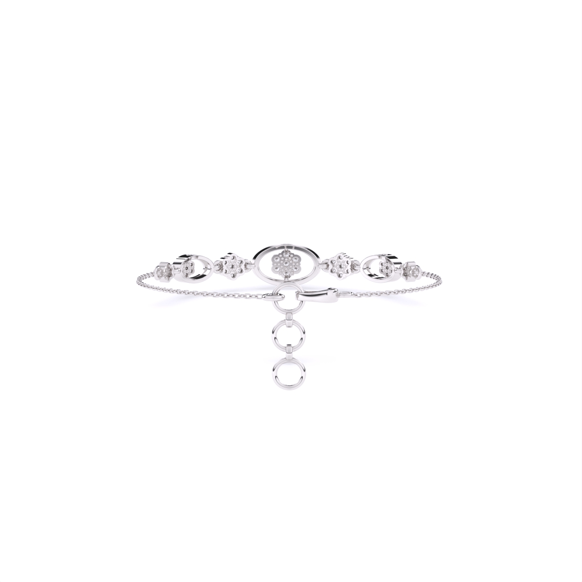 Elegant Lab Grown Diamond Bracelet