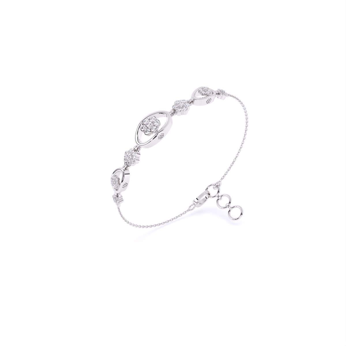 Elegant Lab Grown Diamond Bracelet