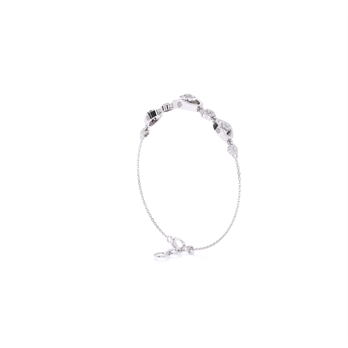 Elegant Lab Grown Diamond Bracelet