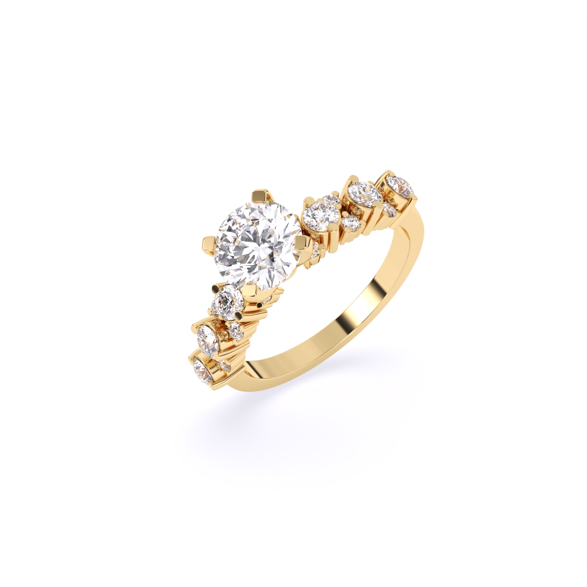 Stunning Sparkle & Timeless Cluster Ring