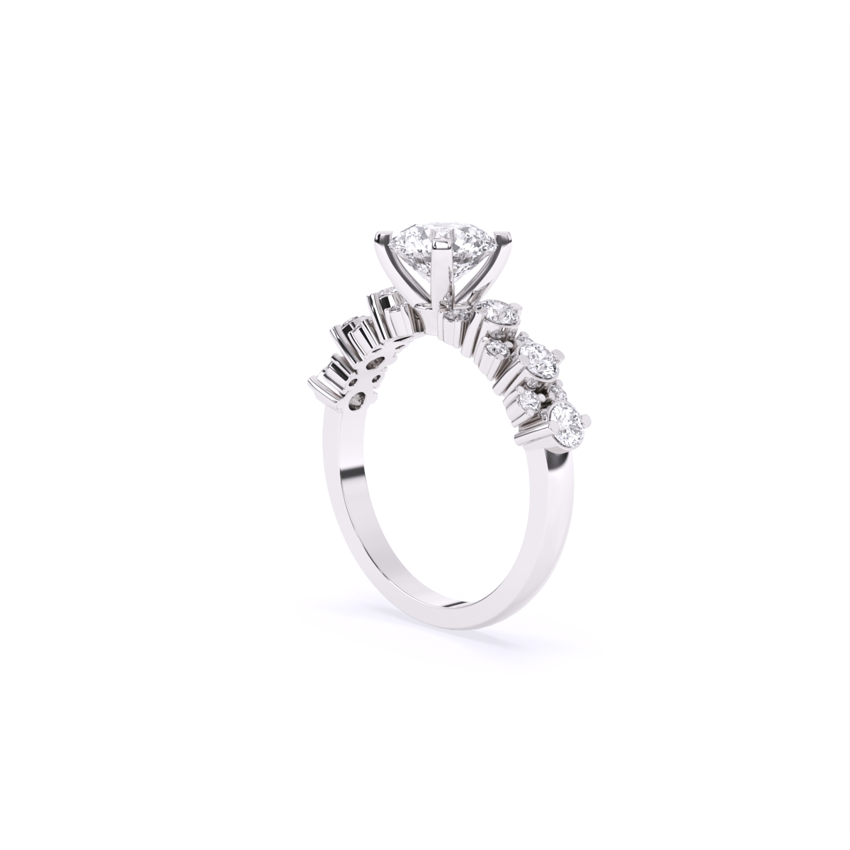 Stunning Sparkle & Timeless Cluster Ring