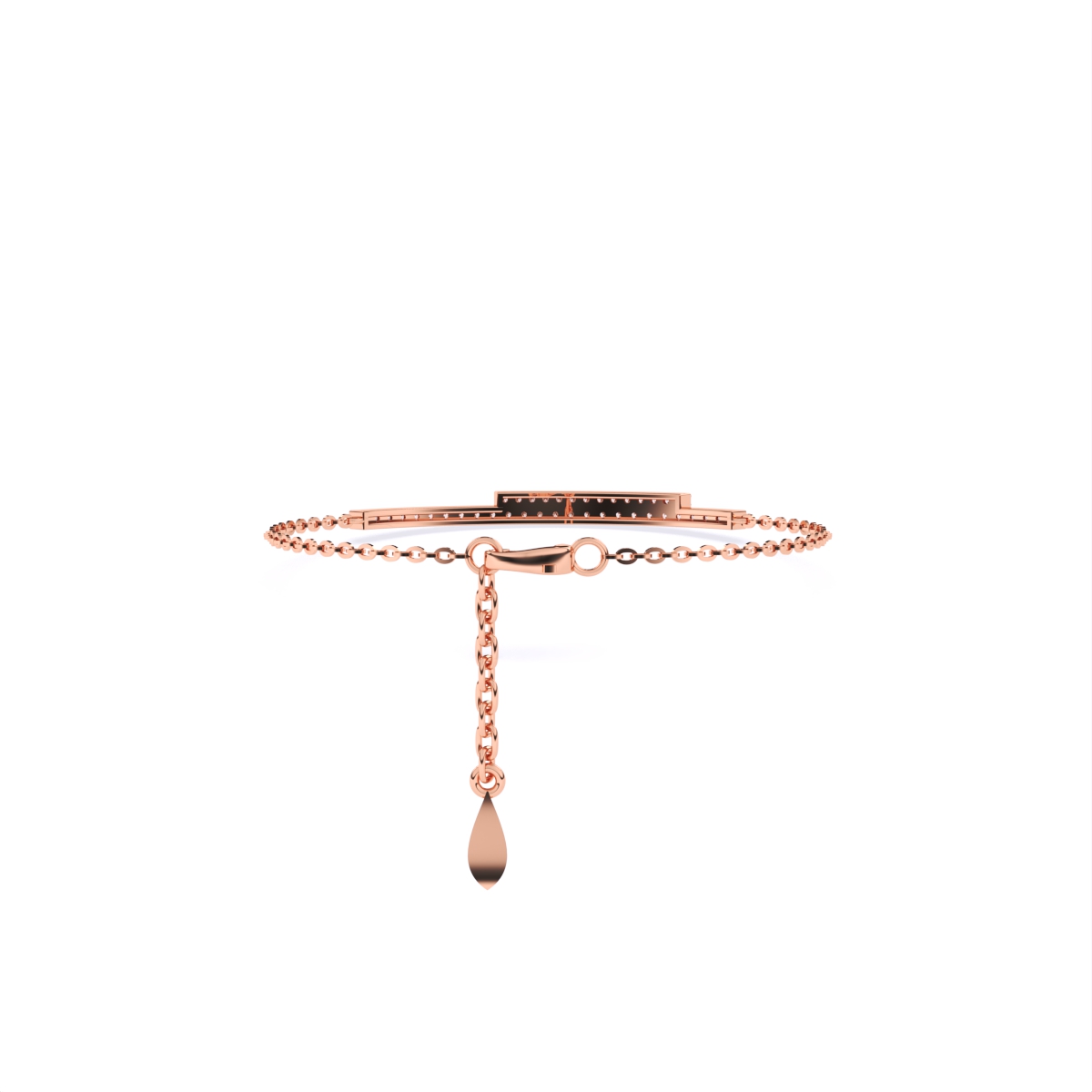 Two Line Chain lab Grown Diamond Bracelet