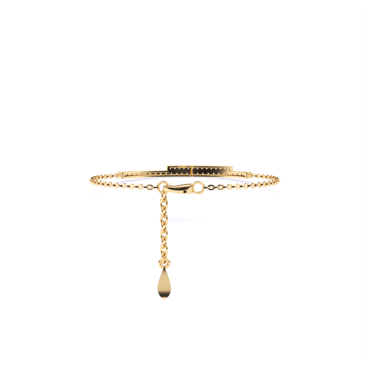 Two Line Chain lab Grown Diamond Bracelet
