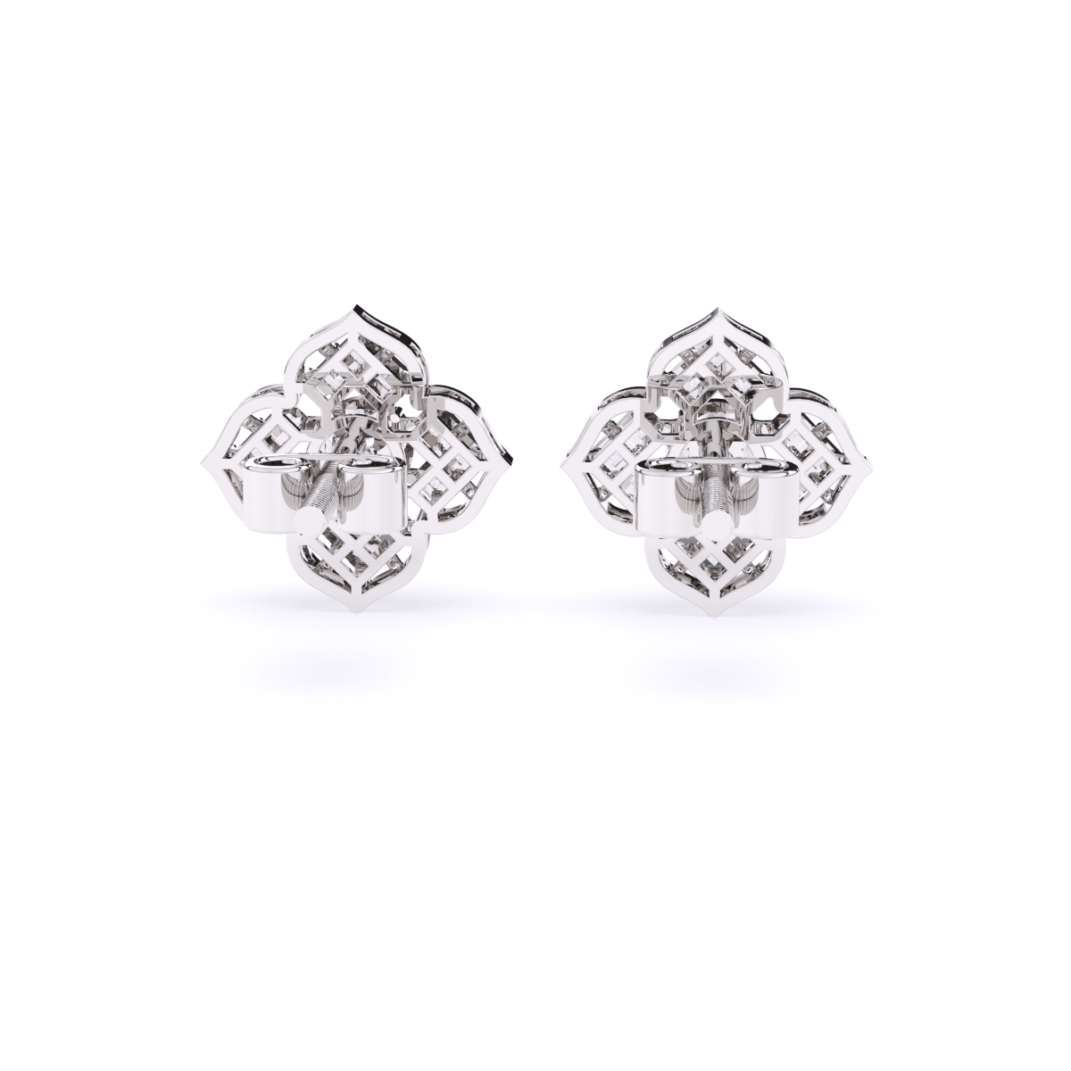 Blossom Lab Diamond Studs Earrings
