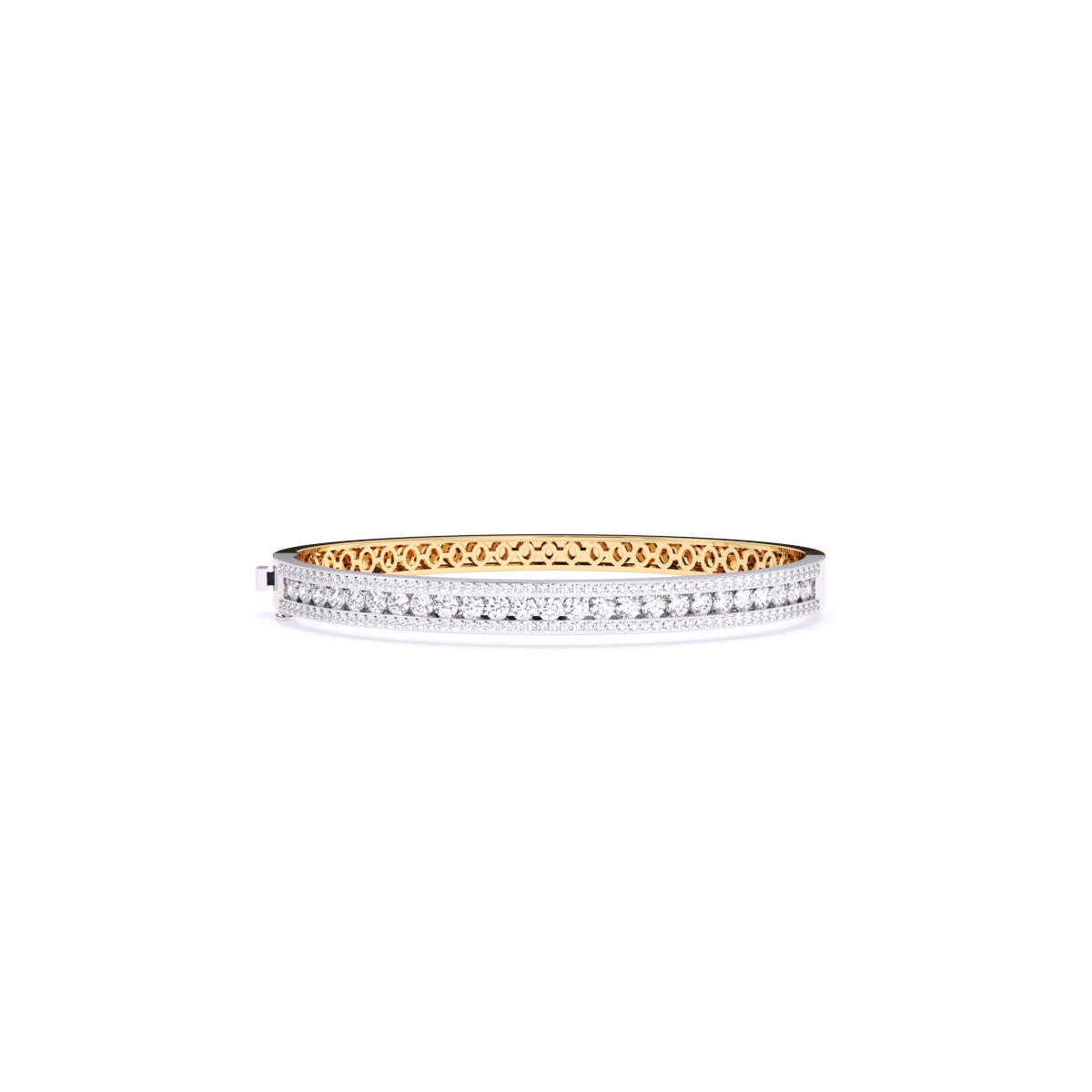 Sparkling Statement Lab Diamond Bracelet