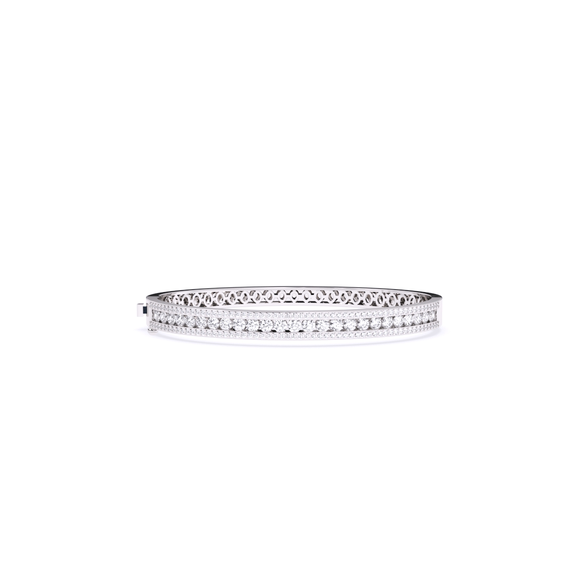 Sparkling Statement Lab Diamond Bracelet
