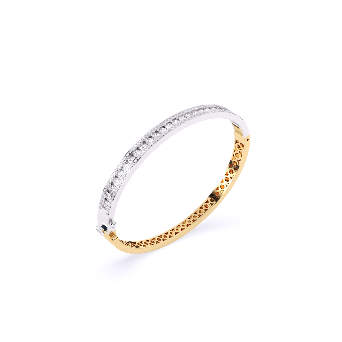 Sparkling Statement Lab Diamond Bracelet