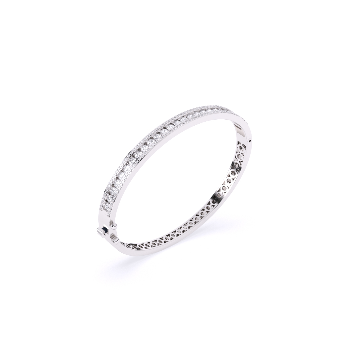 Sparkling Statement Lab Diamond Bracelet