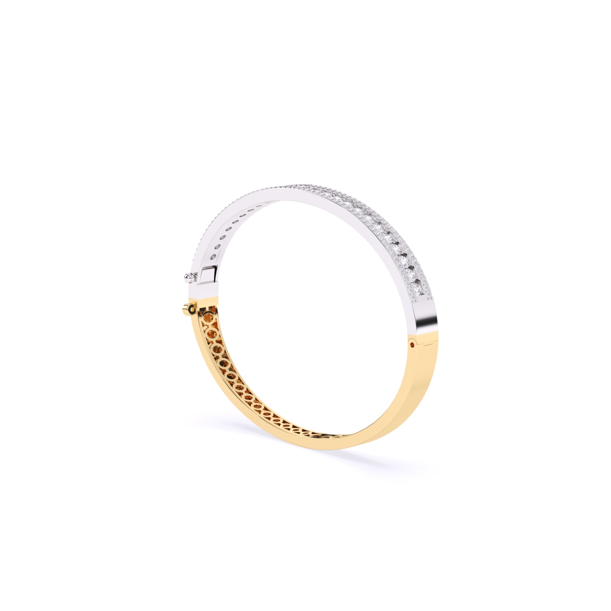 Sparkling Statement Lab Diamond Bracelet