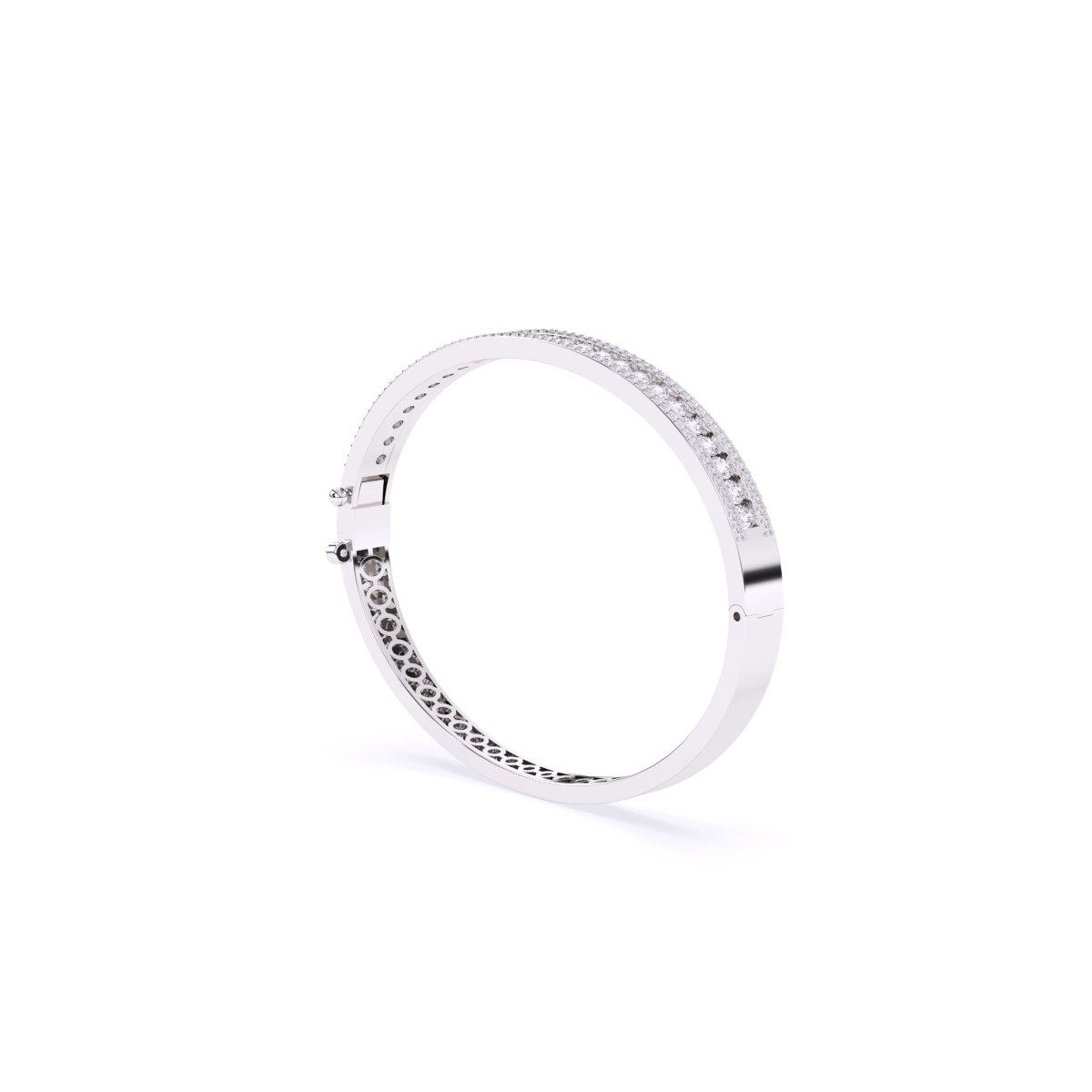 Sparkling Statement Lab Diamond Bracelet