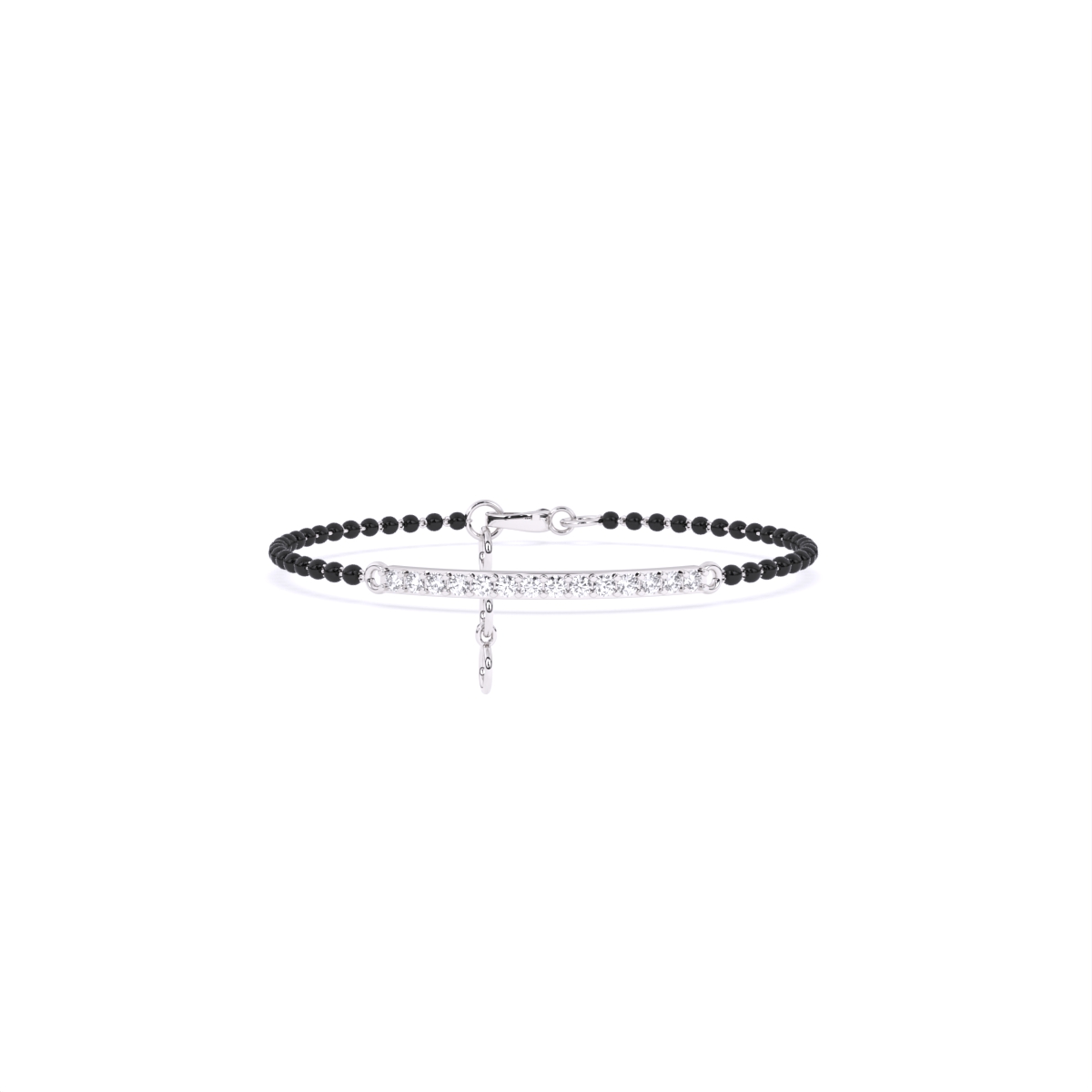 Round Tennis Mangalsutra Bracelet