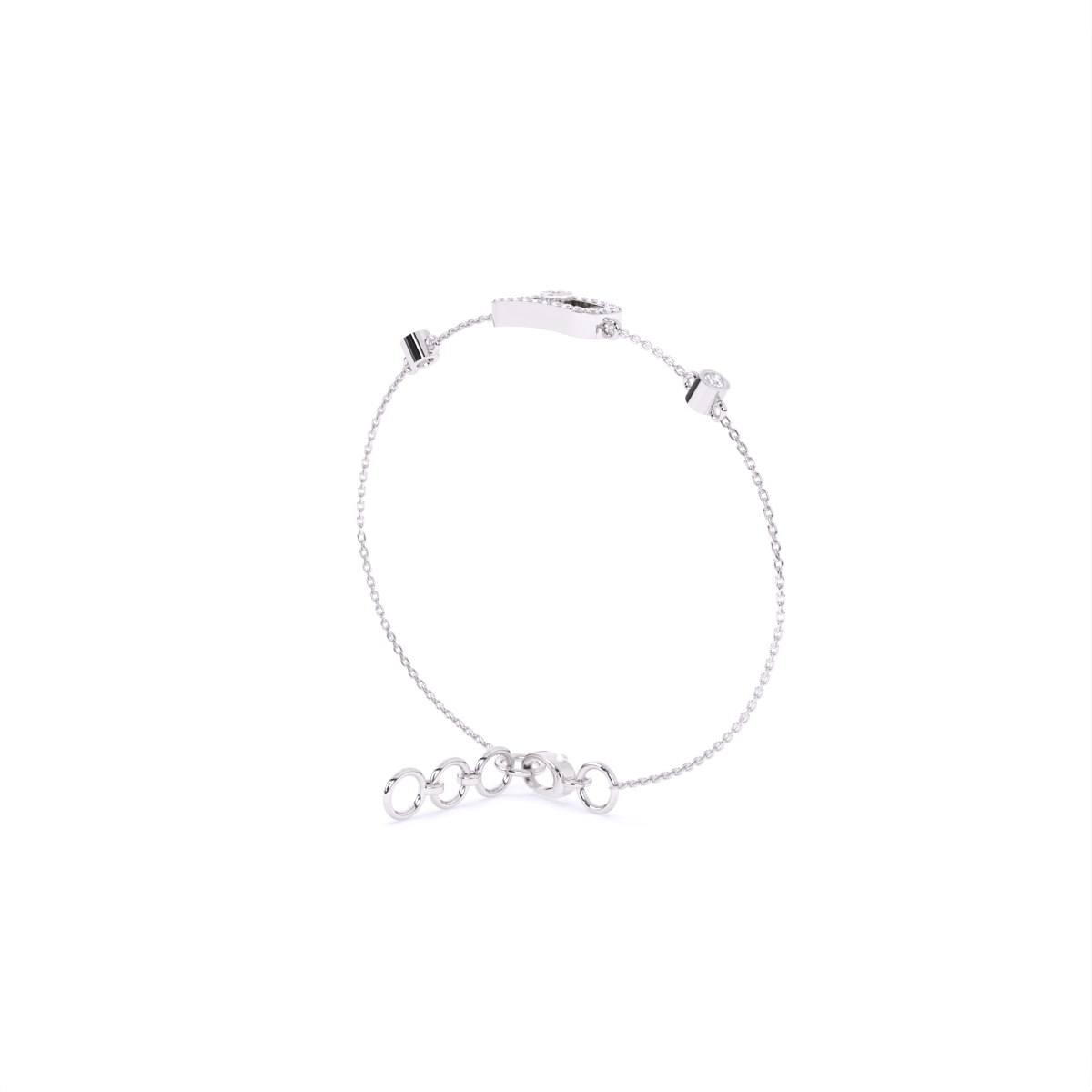 Move Classic Pave lab Diamond Bracelet