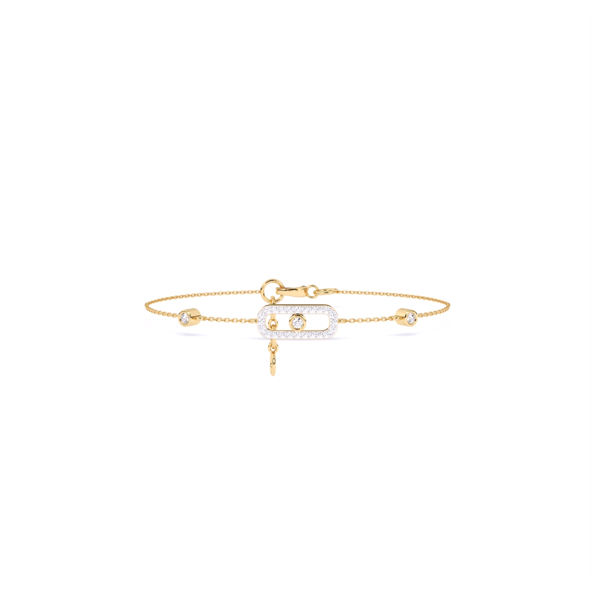 Move Classic Pave lab Diamond Bracelet