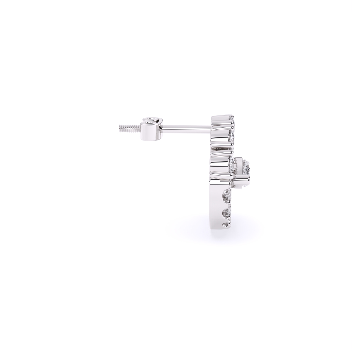 Marquise Halo Lab Grown Diamond Earrings