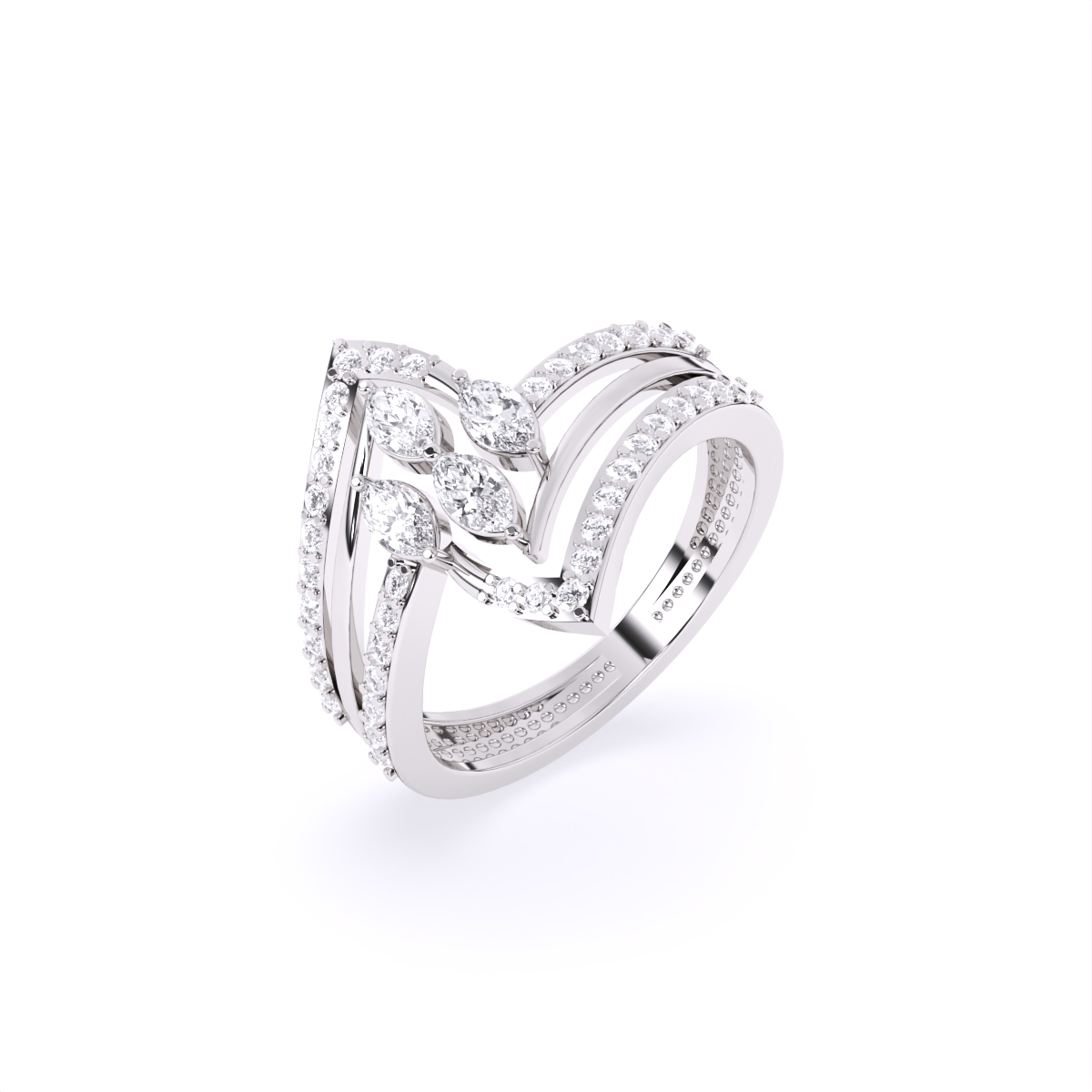 Modern and Elegant Design Engagement Ring