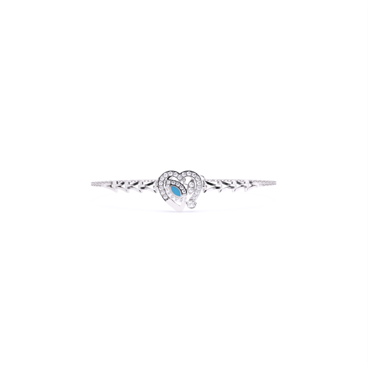 Heart Shape  Daily Wear Bracelet