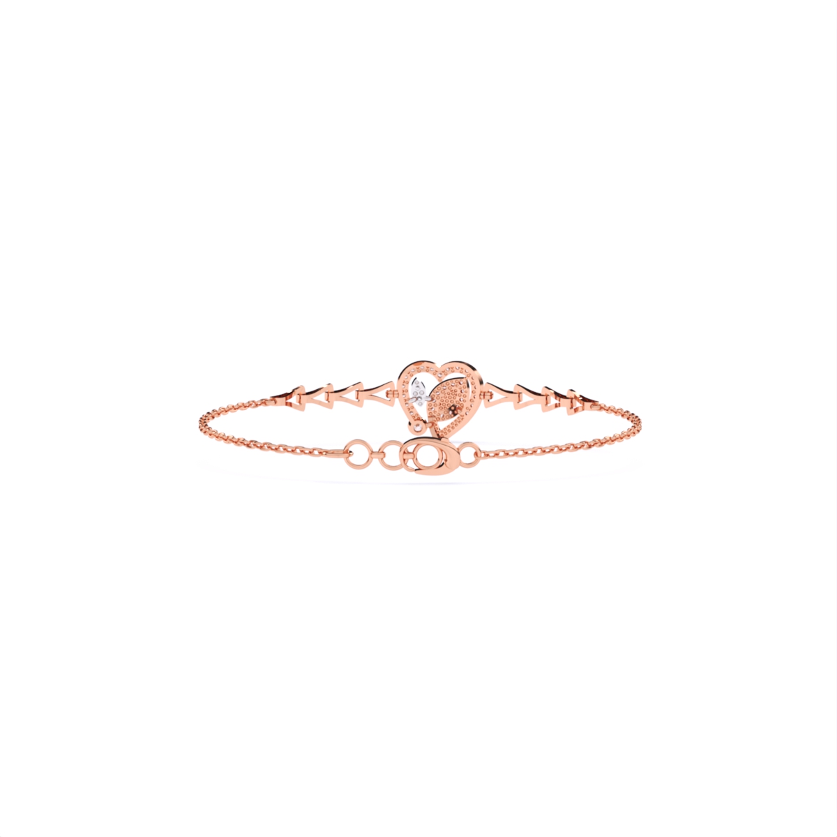 Heart Shape  Daily Wear Bracelet