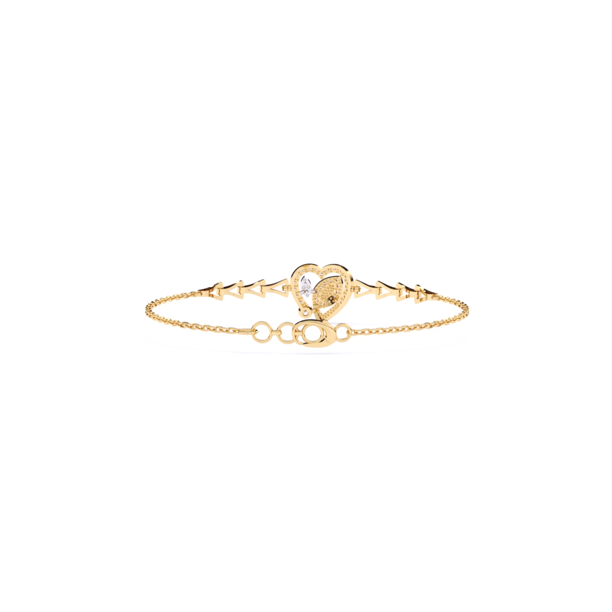 Heart Shape  Daily Wear Bracelet