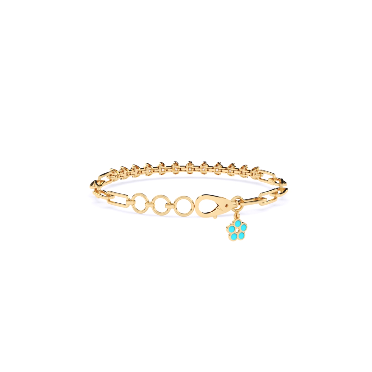 Round Light Weight Tennis Lab Grown Diamond Bracelet
