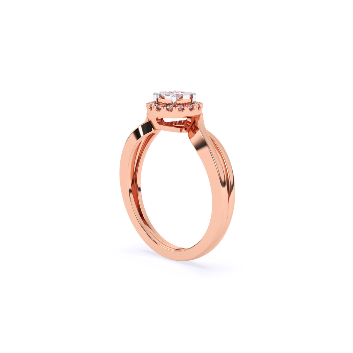 Eternal Twisted Lab Grown Diamond Ring