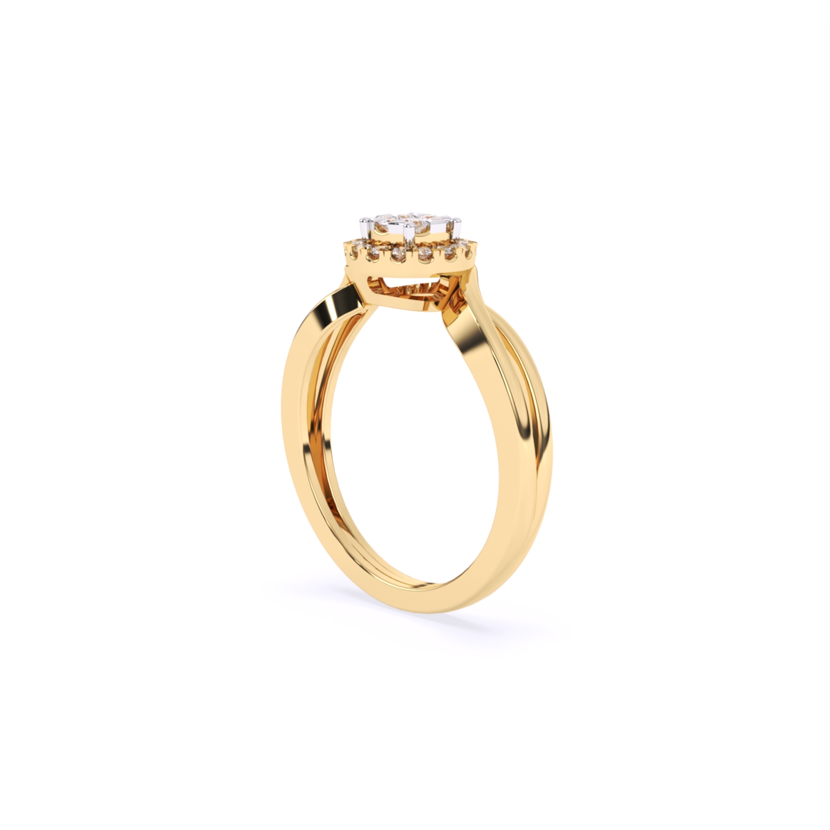 Eternal Twisted Lab Grown Diamond Ring